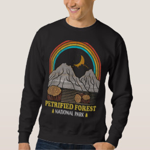 Sweatshirt Parc national de la forêt pétrifiée Vintage les an