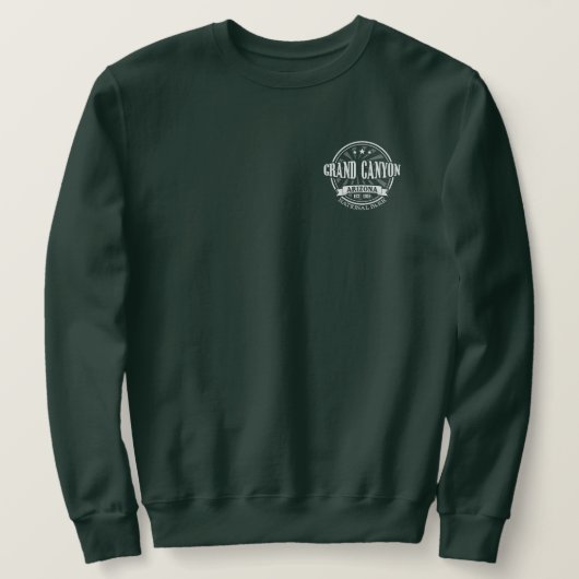 Sweatshirt Parc national de l'Arizona de canyon grand (Design devant)