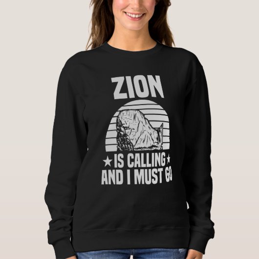 Sweatshirt Parc national de Nature Zion (Devant)