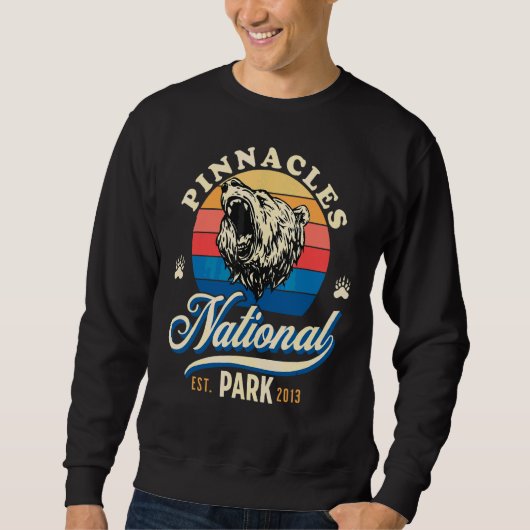 Sweatshirt Parc national de Pinnacles (Devant)