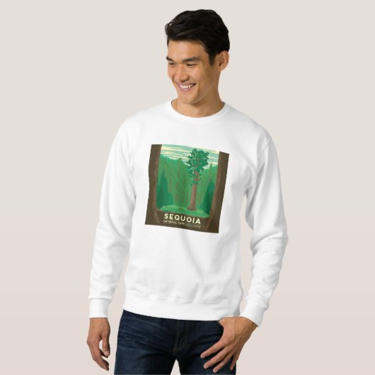 Sweatshirt Parc national de Sequoia (Devant entier)