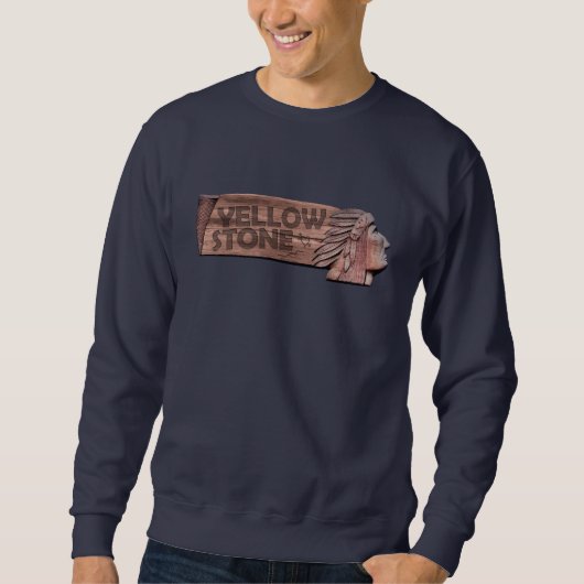 Sweatshirt Parc national de Yellowstone (Devant)