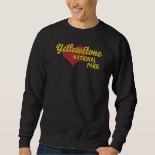 Sweatshirt Parc national de Yellowstone Design classique