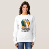 Sweatshirt Parc national de Yosemite Chutes Chilnualna Califo (Devant entier)