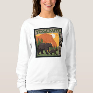 Sweatshirt Parc national de Yosemite Famille d'ours