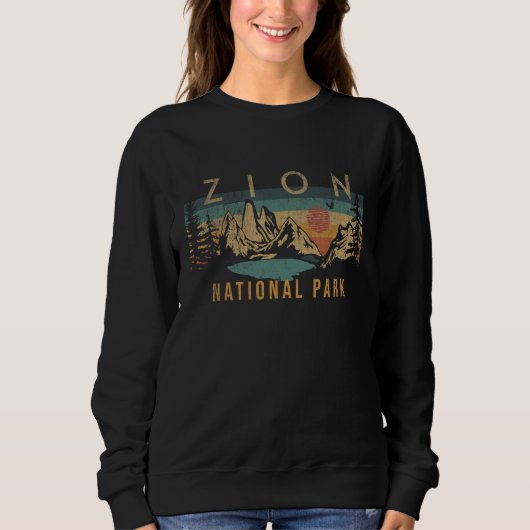Sweatshirt Parc national de Zion (Devant)