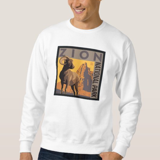 Sweatshirt Parc national de Zion | Ram (Devant)