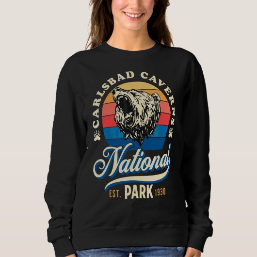 Sweatshirt Parc national des Cavernes Carlsbad (Devant)