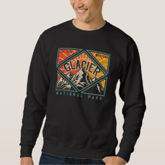 Sweatshirt Parc national des Glaciers Montana Mountains Explo