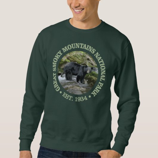 Sweatshirt Parc national des Great Smoky Mountains (Devant)