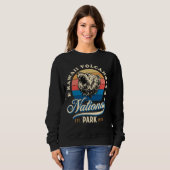 Sweatshirt Parc national des volcans d'Hawaii (Devant entier)