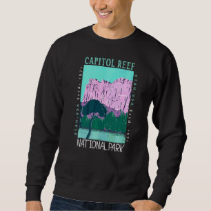 Sweatshirt Parc national du Capitol Reef Utah Vintage