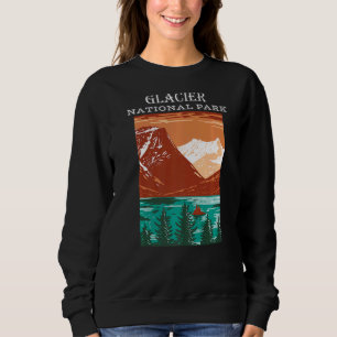 Sweatshirt Parc national du glacier du lac Saint Mary Montana