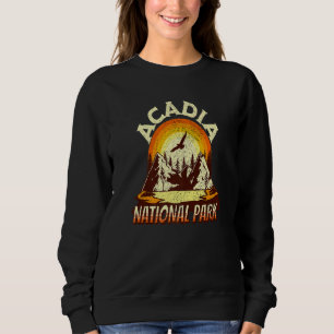 Sweatshirt Parc national du Maine Acadia Montagnes Nature Vac