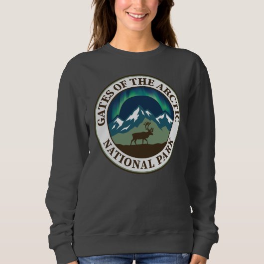 Sweatshirt Parc national Gates of the Arctic (Devant)