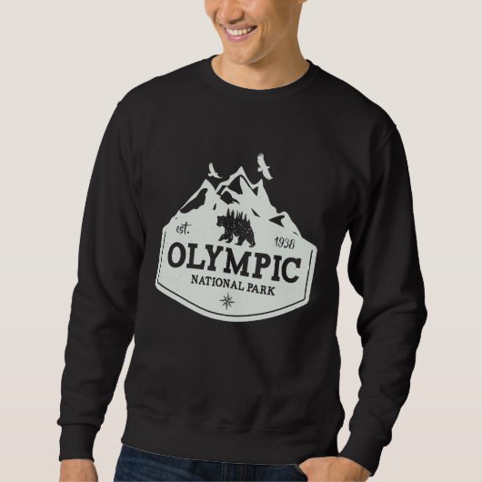 Sweatshirt Parc national olympique de Washington (Devant)