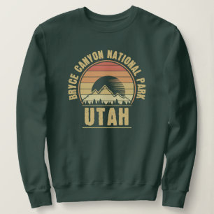 Sweatshirt Parc national Retro Bryce Canyon Utah