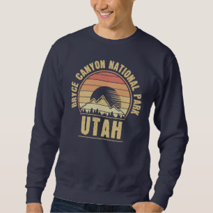 Sweatshirt Parc national Retro Bryce Canyon Utah