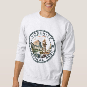 Sweatshirt Parc national Yosemite Souvenirs de montagne Vinta
