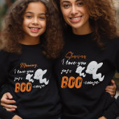 Sweatshirt Parce Que Je T'Aime Juste Boocause Dabbing Ghost