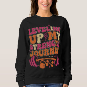 Sweatshirt Parcours de Progression de Force Croissance Fitn