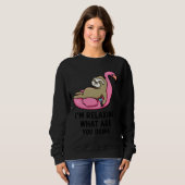 Sweatshirt Parcours Relaxé Funny (Devant entier)