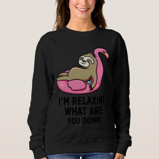 Sweatshirt Parcours Relaxé Funny (Devant)
