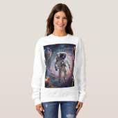 Sweatshirt Parcours stellaire – Voyage à travers l'univers´2 (Devant entier)
