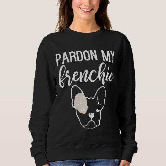 Sweatshirt Pardon Mon Français 118 (Devant)