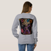 Sweatshirt Paresseuse Diva Disco (Dos entier)