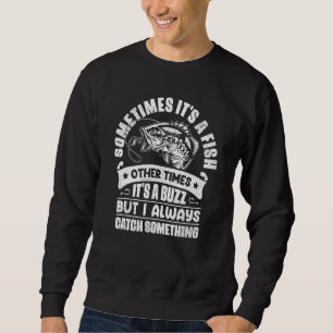 Sweatshirt Parfois c'est un poisson d'autres fois c'est un bu