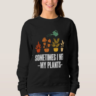 Sweatshirt Parfois, j'ai regardé mes Plante Vintage jardinage