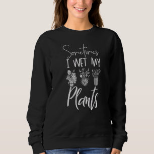 Sweatshirt Parfois, J'Ai Vu Mon Plante Drôle Jardin Graphique