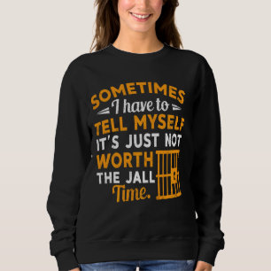 Sweatshirt Parfois, je dois me dire que ce n'est pas juste va