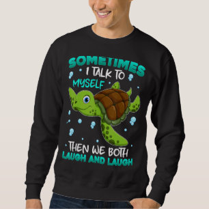 Sweatshirt Parfois, Je Me Parle À Moi-Même Nous Rivalisons Et