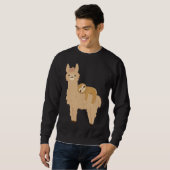 Sweatshirt Parfum Adorable Relaxant Sur Une Llama Drôle Llama (Devant entier)
