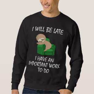 Sweatshirt Parfum Laze Dormir Dans Un Recliner Important Trav