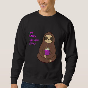 Sweatshirt Parfum Réveillé Uniquement Avec Café