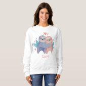 Sweatshirt Parfums en amour (Devant entier)