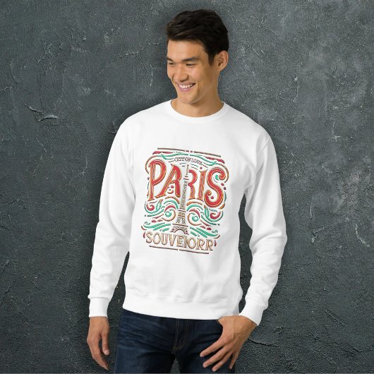 Sweatshirt Paris Bloom Love Symphony Mens