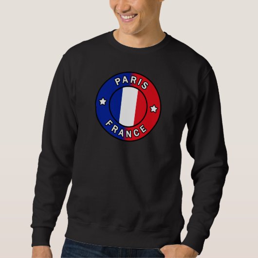 Sweatshirt Paris France (Devant)