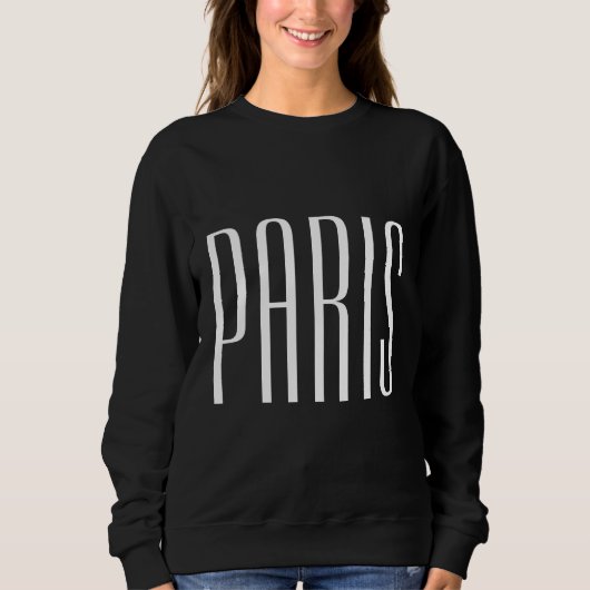 Sweatshirt Paris France (Devant)