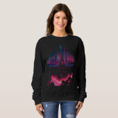 Sweatshirt Paris France Tour Eiffel (Devant entier)