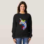 Sweatshirt Parkour City Ninja Free Running Jump Leap Vault At (Devant entier)