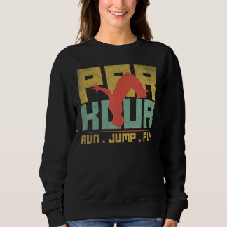 Sweatshirt Parkour Course Saut Voler Passe-temps Extérieur Mo