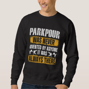 Sweatshirt Parkour Pour Parkour Runner Traceur Freestyle Runn