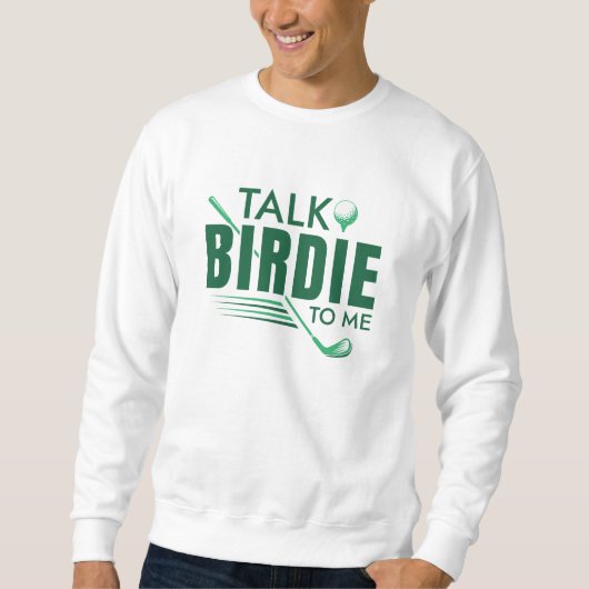Sweatshirt Parle Birdie à moi (Devant)
