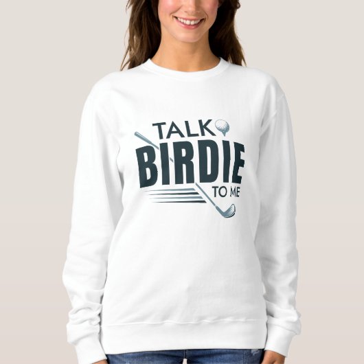 Sweatshirt Parle Oiseau à Moi (Devant)