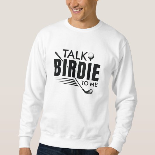 Sweatshirt Parle Oiseau À Moi (Devant)
