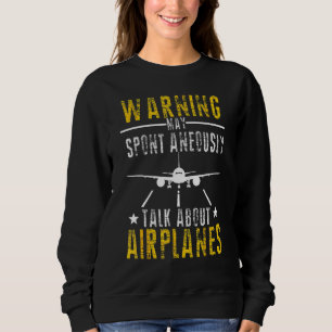 Sweatshirt Parler D'Avions - Pilote Et Aviation 1